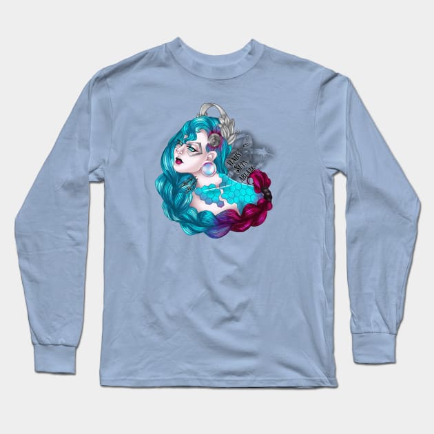 Our Goddess Savion Long Sleeve T-Shirt by JasonScoreIllustrations